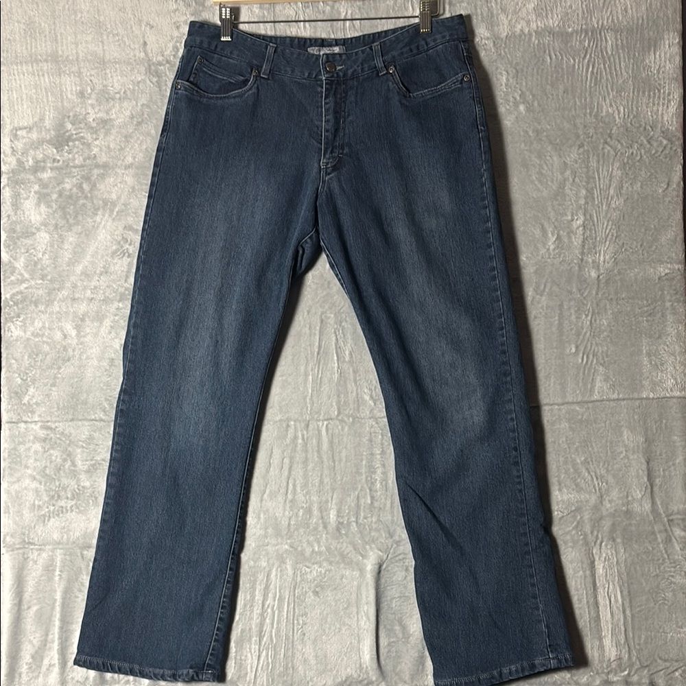 Gander Mountain Guide Pants Fleece Lined Bootcut Jeans Size 12